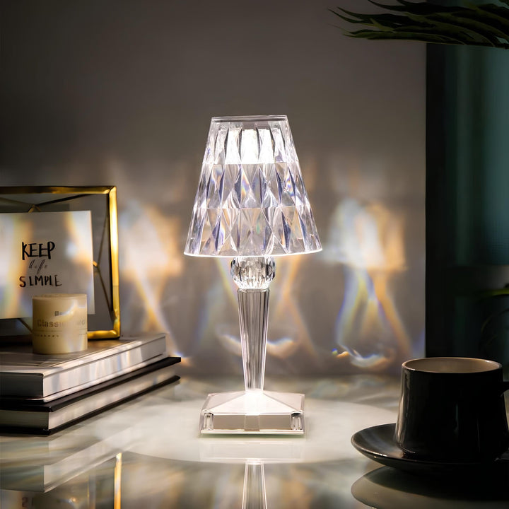 SparkleTouch™ – Lampe tactile en cristal