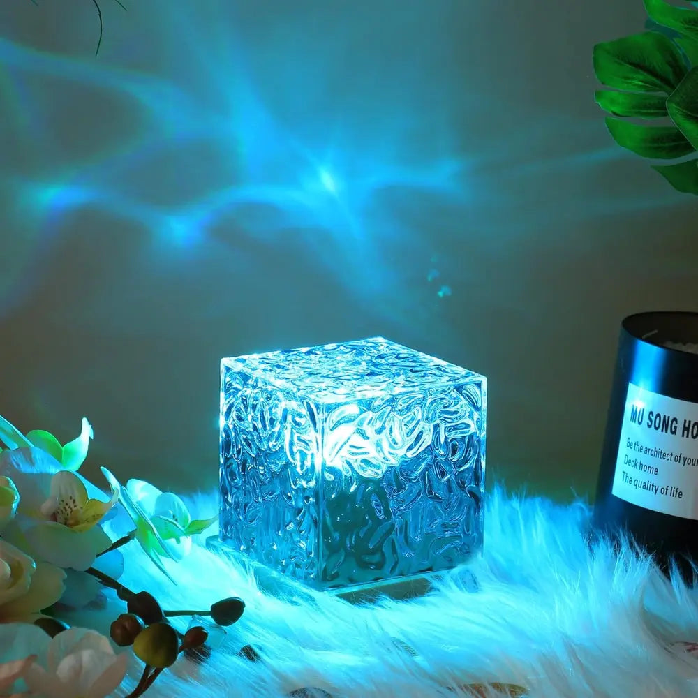 Northern Glow™ – Cube Lumineux à Effet Nordique