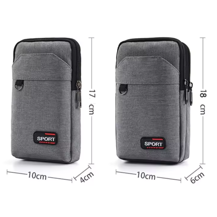 UrbanDrift™ – Ceinture Sport & Voyage en Gris Moderne