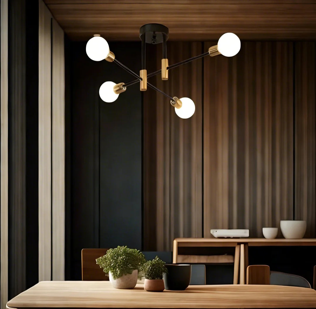 ÉclatPur™ – Lampe de Plafond LED au Design Épuré