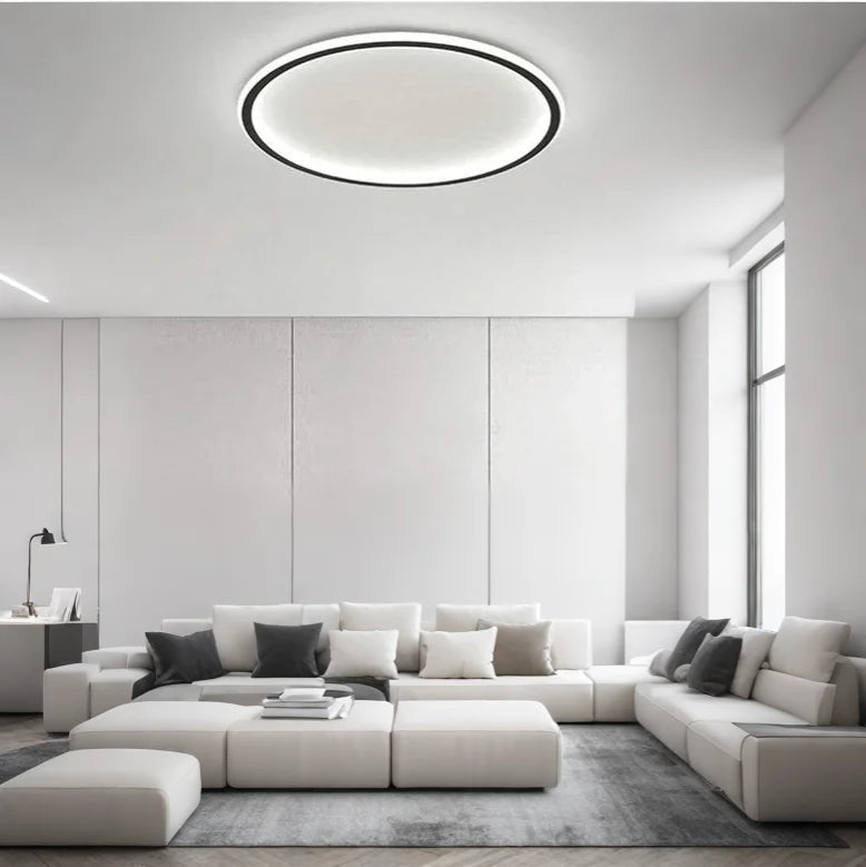 ClairRond™ – Éclairage Plafond Rond et Sophistiqué