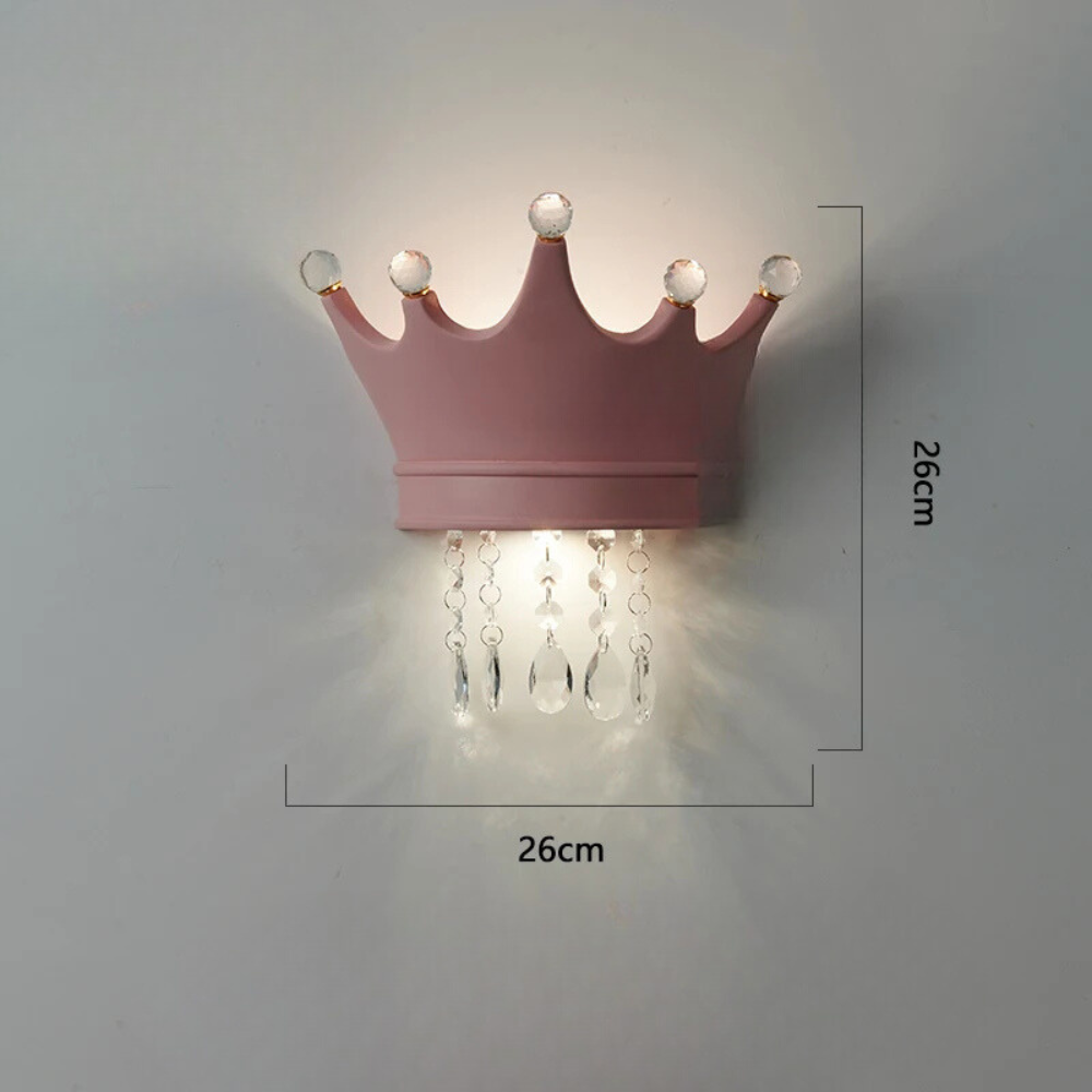 LumiRoyale™ – Éclairage Mural en Forme de Couronne