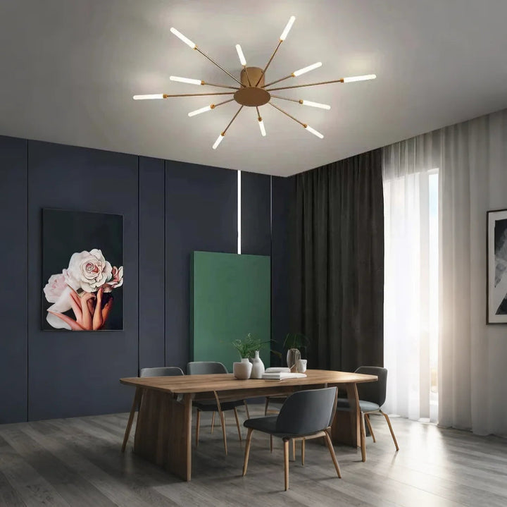 LumiFête™ – Éclairage Plafond Inspiré des Feux d’Artifice