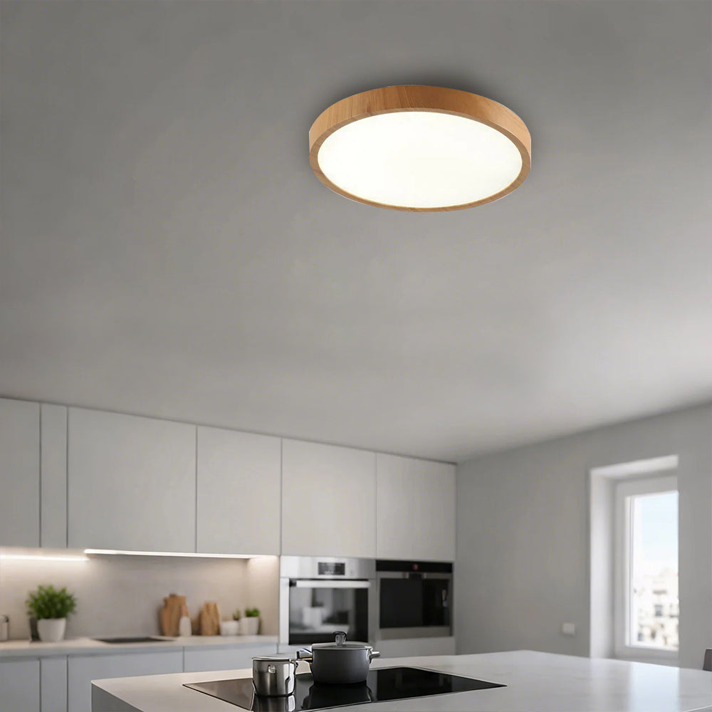 LumiDisq™ – Plafonnier Rond Ultraplat au Design Épuré