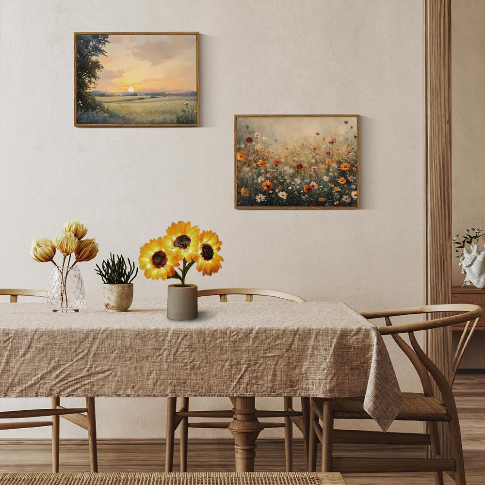 SoleaLume™ – Lampe de Table Tournesol Créative