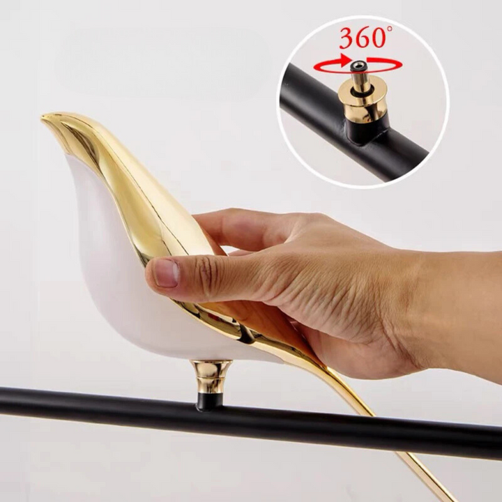 AileLumière™ – Applique Murale Oiseau LED Orientable