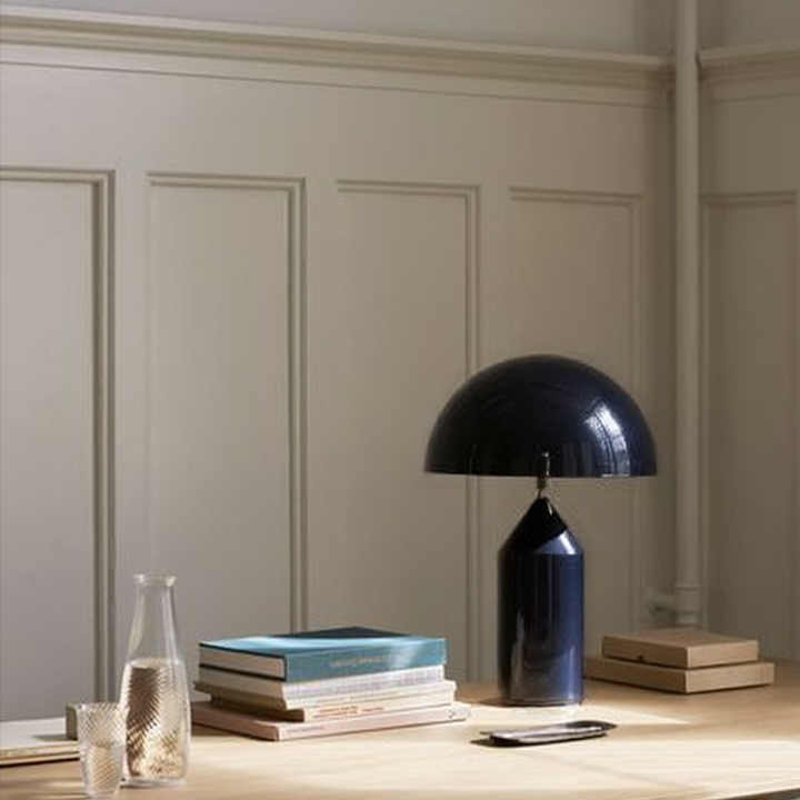 MétalFusion™ – Lampe de Table Créative en Métal