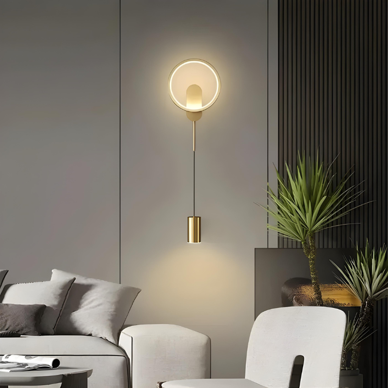LumiLounge™ – Applique Murale Moderne pour Salon