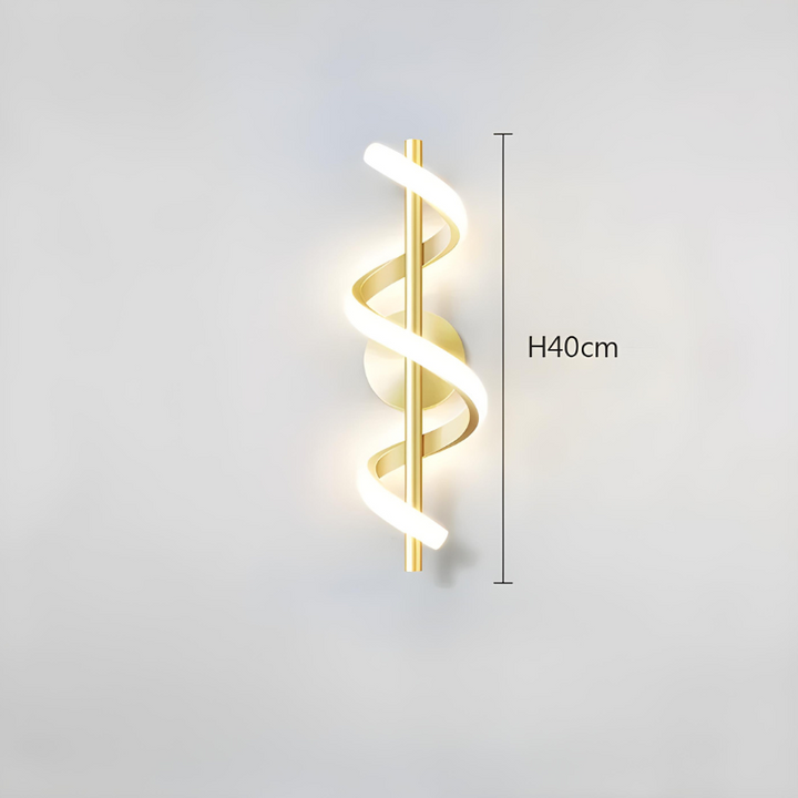 GoldLine™ – Applique Murale Moderne aux Finitions Élégantes