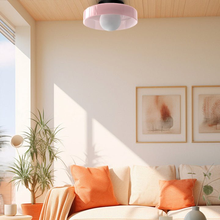LumiPure™ – Plafonnier Rond Encastré au Design Épuré