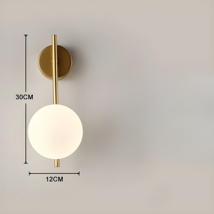 GlowSphere™ – Éclairage Mural Moderne en Forme de Boule
