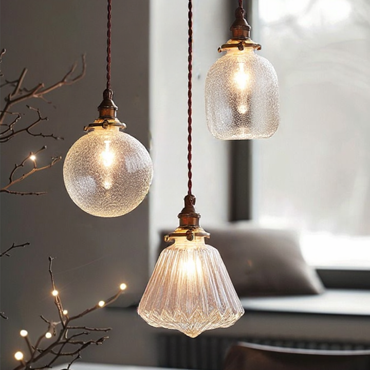 NordéaLux™ – Suspension Design en Verre Cristallin
