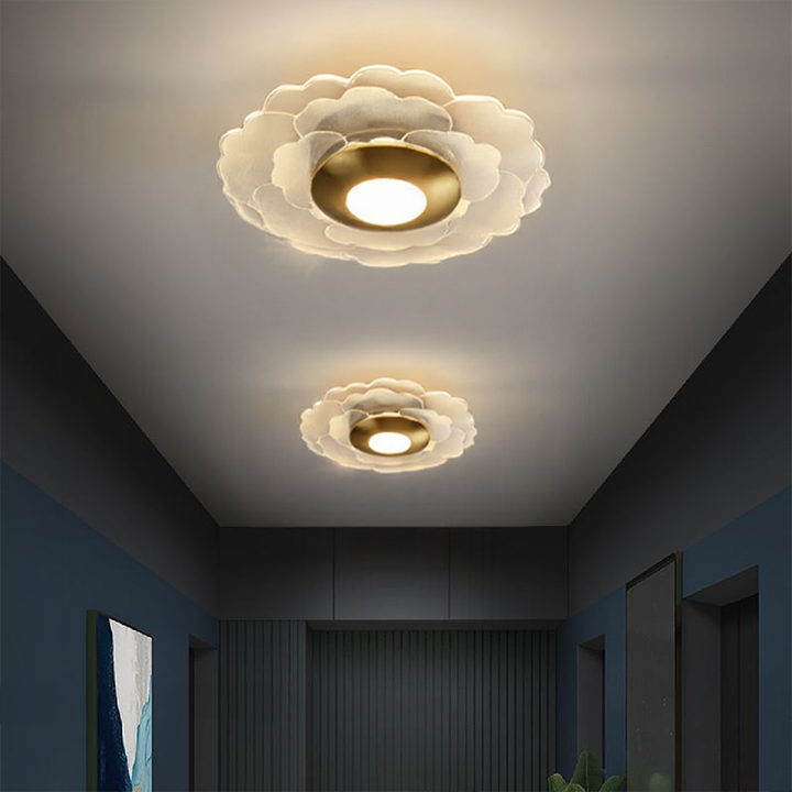 Grainéa™ – Plafonnier Design aux Détails Subtils