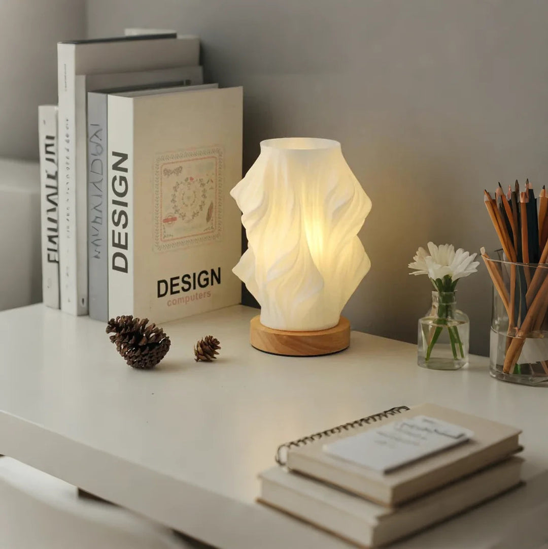 RayonNuit™ – Lampe de Nuit Élégante à Motif Spirale