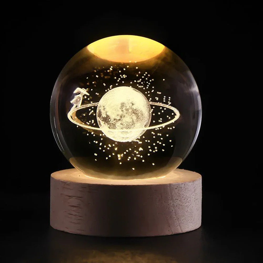CristalAura™ – Boule de cristal lumineuse
