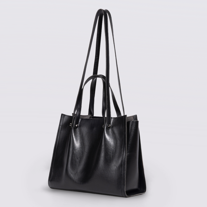 NoirÉpure™ – Sac Tote Élégant pour Femme Citadine