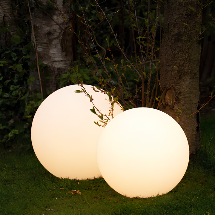 LumiOrbe™ – Lampe Sphérique de Jardin Multicolore
