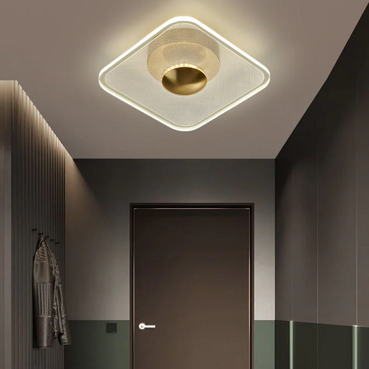Grainéa™ – Plafonnier Design aux Détails Subtils