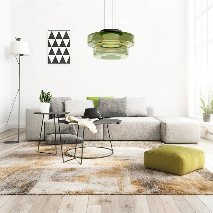 VerreLinéa™ – Suspension Élégante aux Lignes Modernistes