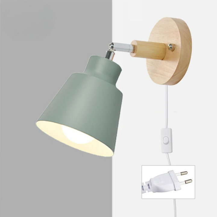 Luminordik™ – Éclairage Mural Bois Naturel & Pratique