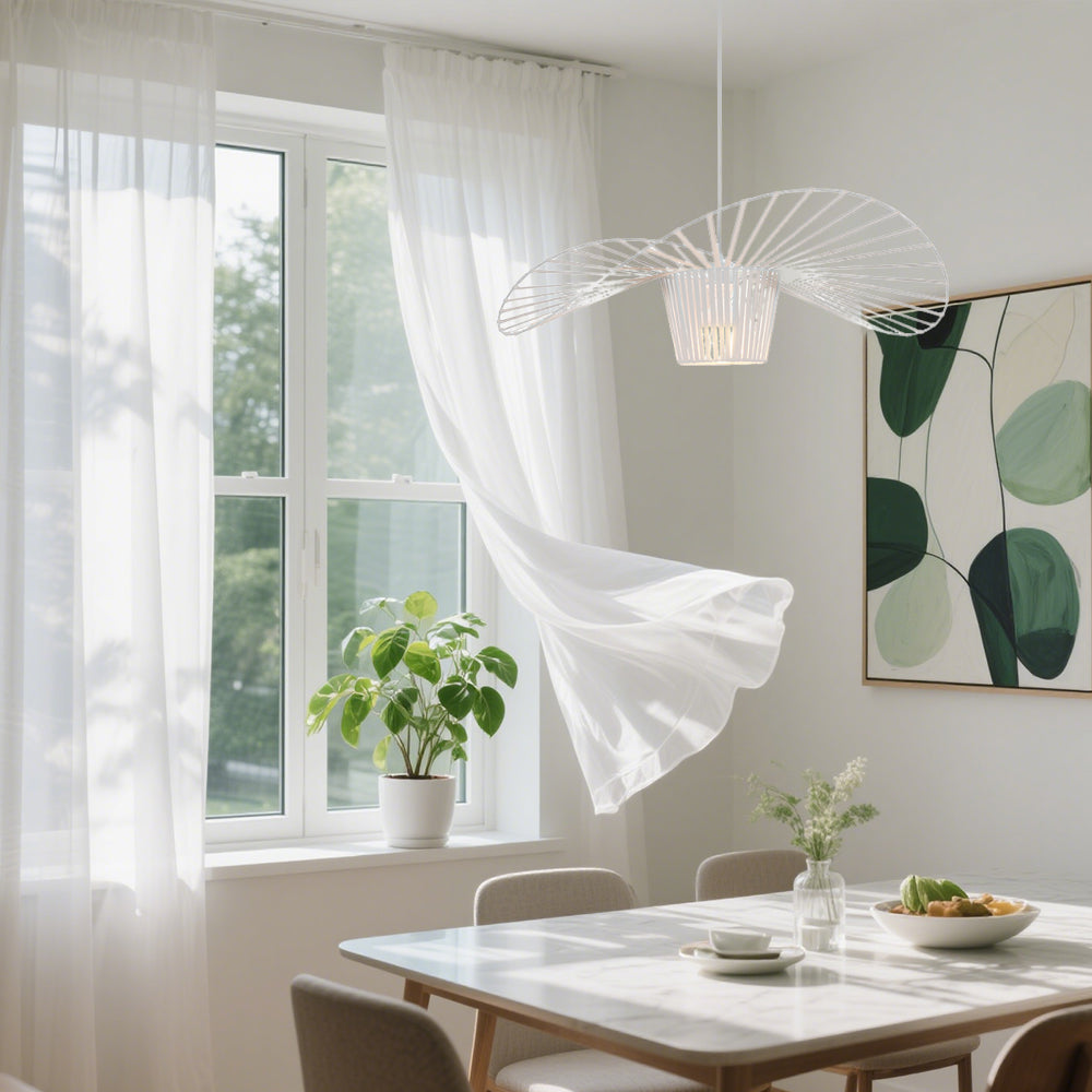 ÉlégantCouvre™ – Lampe Tissu Suspendue au Look Créatif