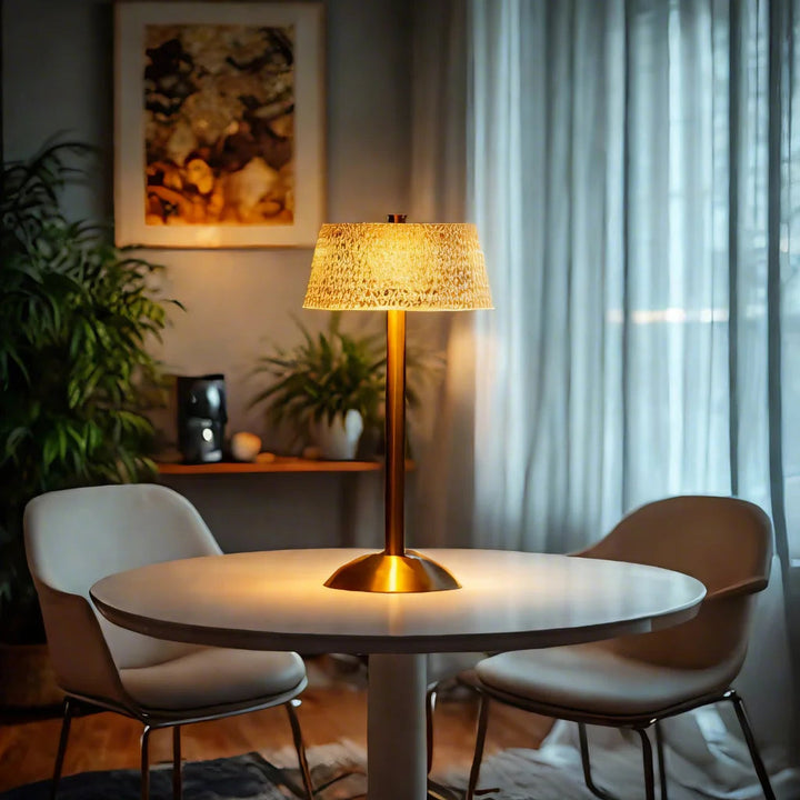 CristalLux™ – Lampe Métal Design Épuré
