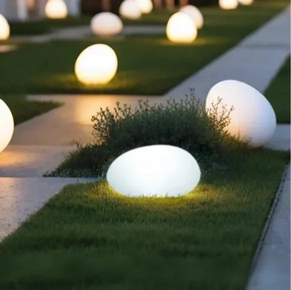 CobbleLux™ – Éclairage Solaire Design Pavé Moderne