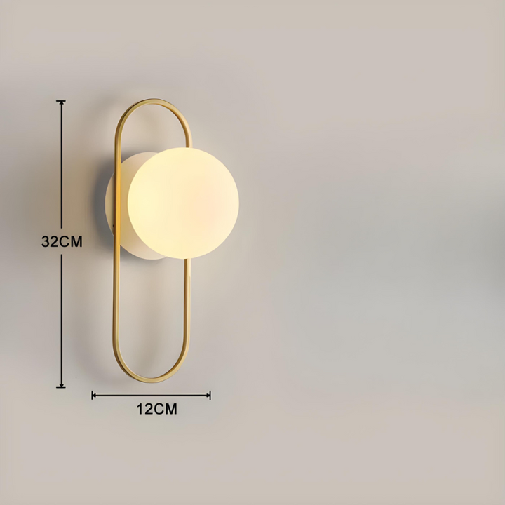 GlowSphere™ – Éclairage Mural Moderne en Forme de Boule