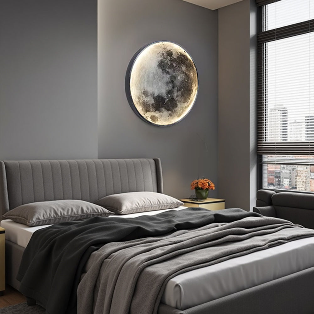 MoonAura™ – Lampe Murale Élégante Forme de Lune