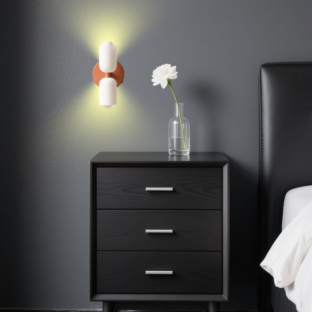 ÉclatChic™ – Lampe Murale Double Tête au Design Flamme