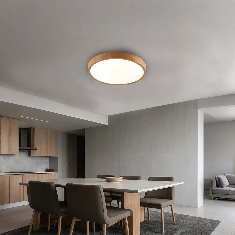 LumiDisq™ – Plafonnier Rond Ultraplat au Design Épuré
