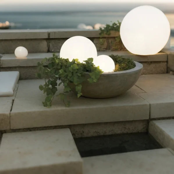 OrbiLume™ – Bulle de Lumière Solaire pour Extérieur