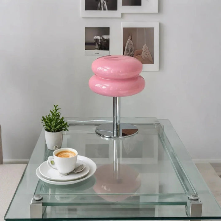 VerreDélice™ – Lampe de Table Chic au Charme Sucré
