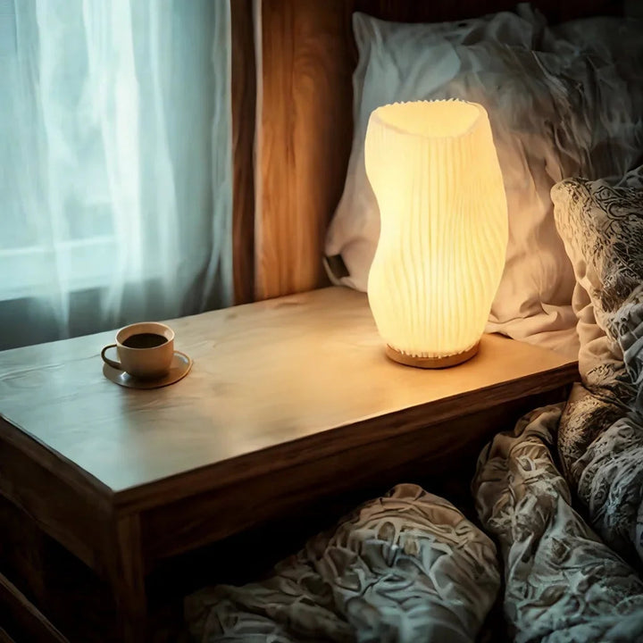RayonNuit™ – Lampe de Nuit Élégante à Motif Spirale
