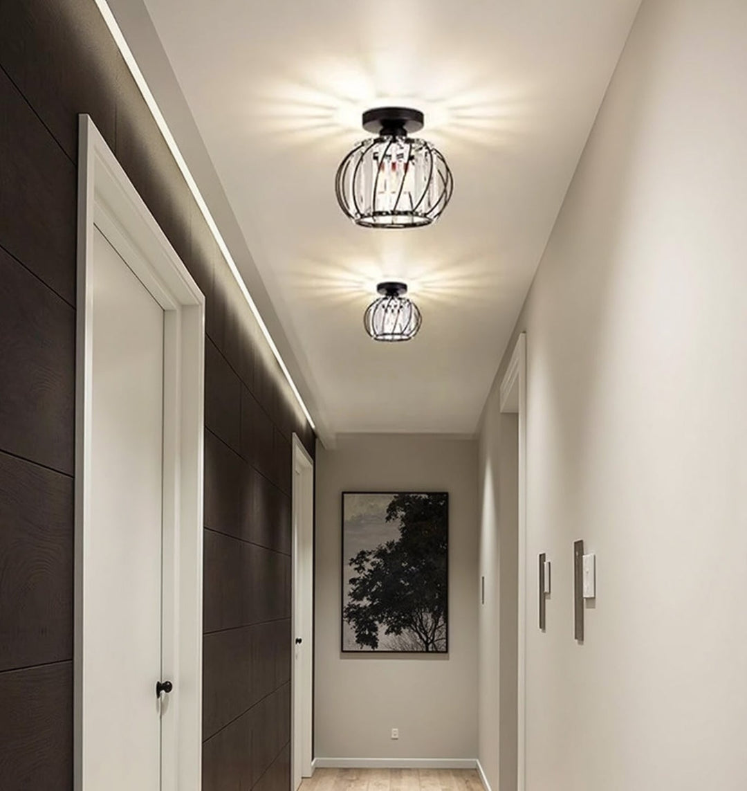 VerriLume™ – Suspension Moderne en Verre Façon Lanterne