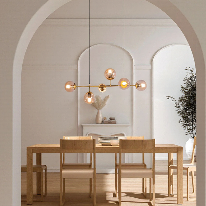 ÉclatSphère™ – Lampe Pendante Moderne en Forme d’Orbe