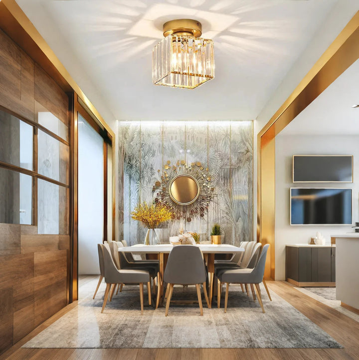 ÉclatBoréal™ – Luminaire de Plafond en Cristal Moderne Nordique