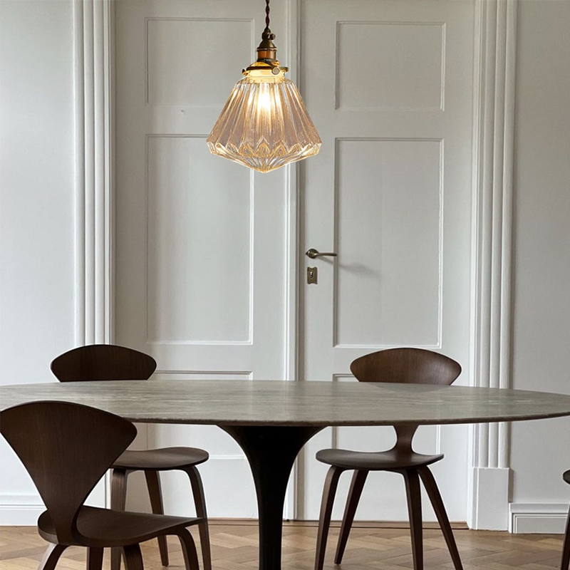 NordéaLux™ – Suspension Design en Verre Cristallin