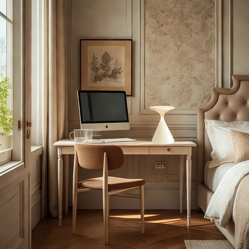 ÉclatSablier™ – Lampe de Table Sculpturale et Élégante