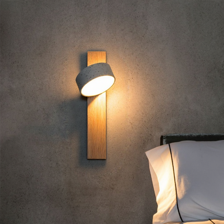 Blancréa™ – Applique Murale Chic en Travertin