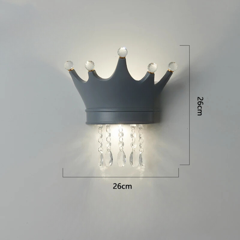 LumiRoyale™ – Éclairage Mural en Forme de Couronne