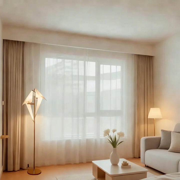 OrigamiNord™ – Lampe de Bureau Grue en Papier