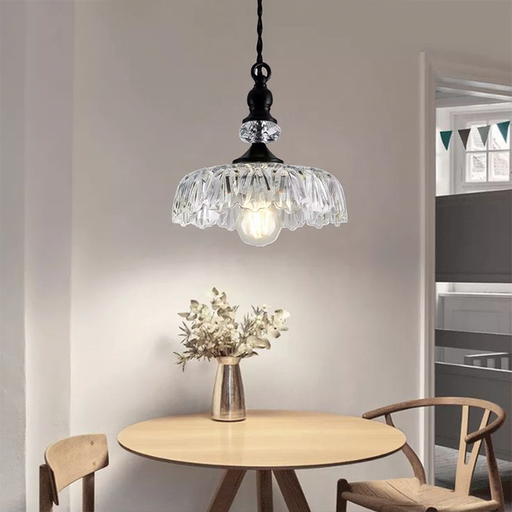 ÉclatFleur™ – Lampe Suspendue Florale et Raffinée