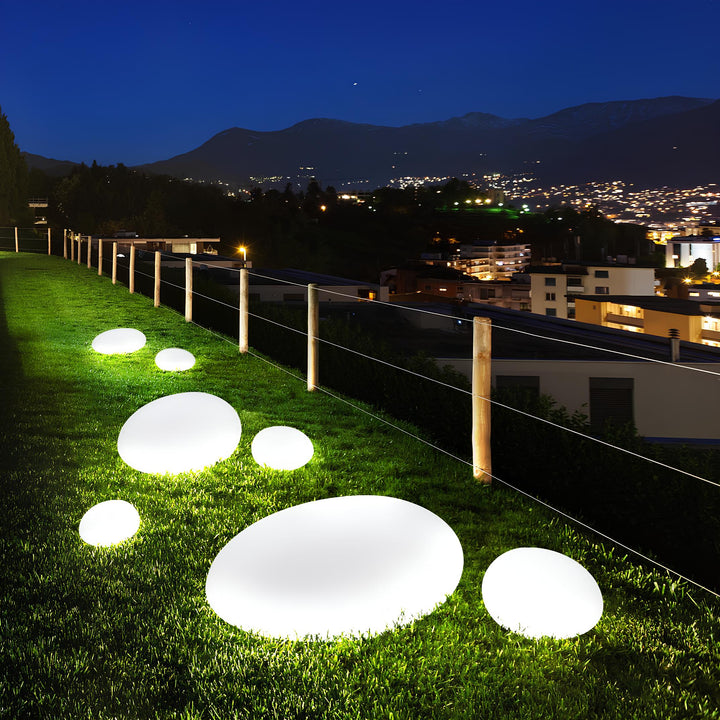 CobbleLume™ – Éclairage Extérieur au Design en Pierre