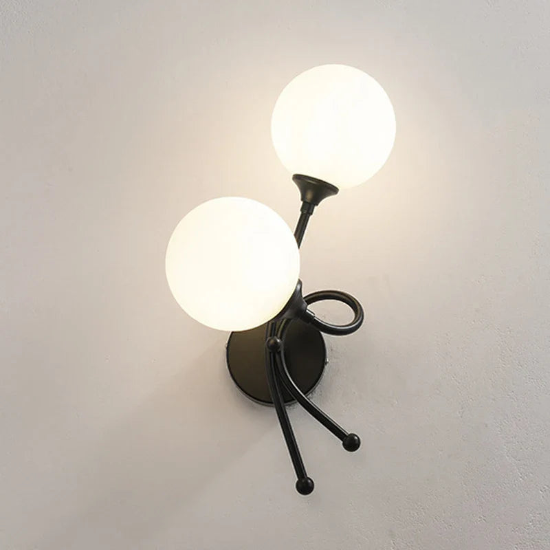 Clarté Boréale™ – Applique en Verre au Style Scandinave