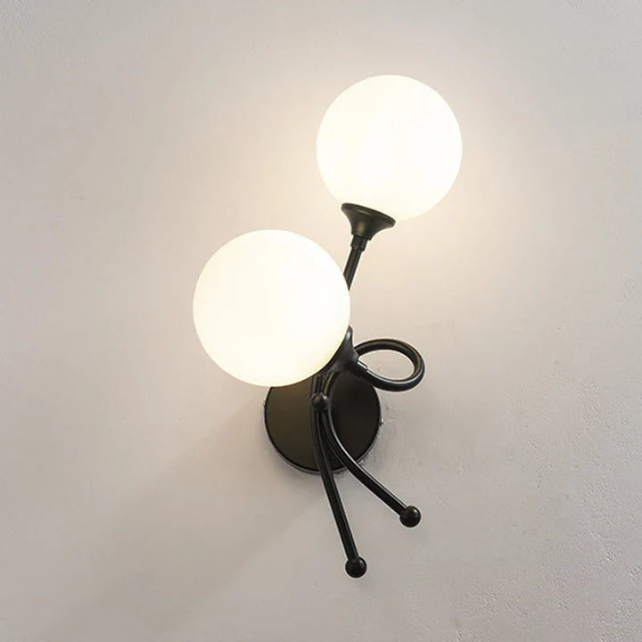 Clarté Boréale™ – Applique en Verre au Style Scandinave