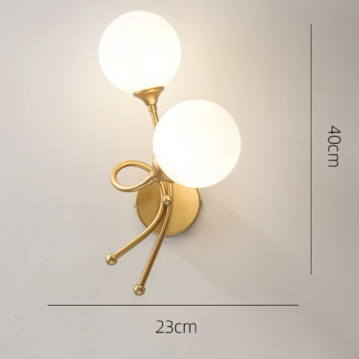Clarté Boréale™ – Applique en Verre au Style Scandinave
