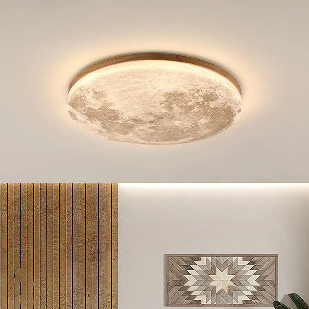 OrbiLune™ – Suspension Créative en Forme de Pleine Lune