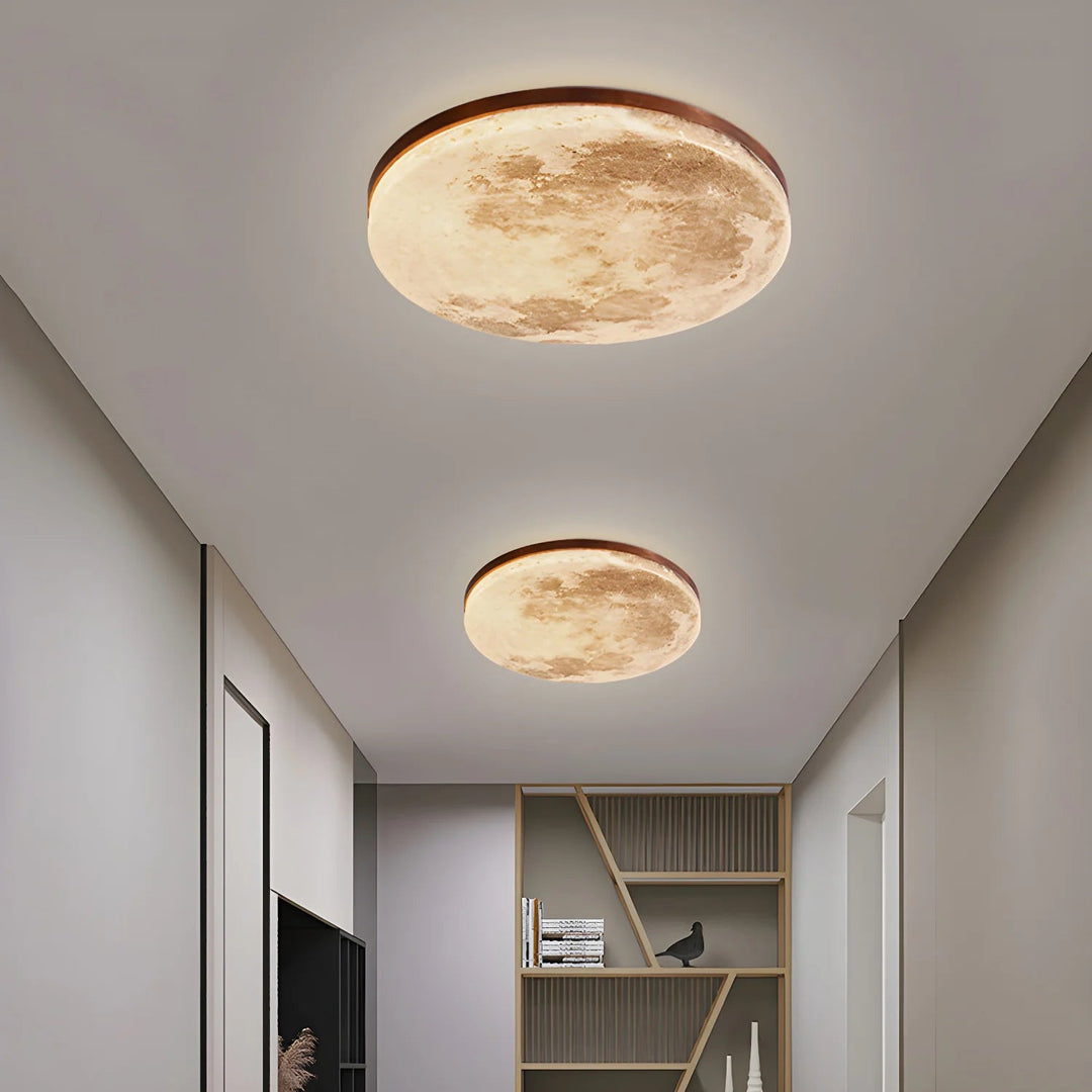 OrbiLune™ – Suspension Créative en Forme de Pleine Lune