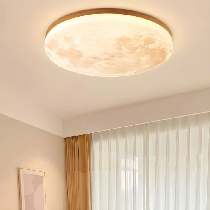 OrbiLune™ – Suspension Créative en Forme de Pleine Lune